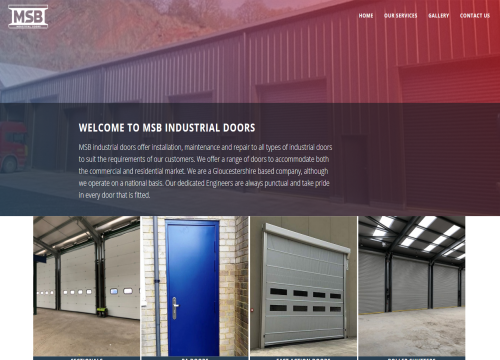 msb industrial doors