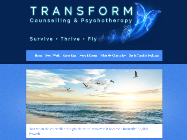 Transform Counselling and Psychotherapy Exeter