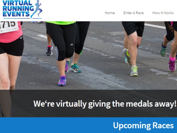 virtual running events